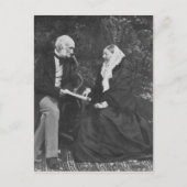 Florence Nightingale und Sir Harry Verney Postkarte (Vorderseite)