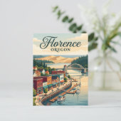 Florence, Oregon Postkarte (Stehend Vorderseite)
