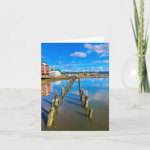 Florence Oregon Reflektierende Gewässer Karte