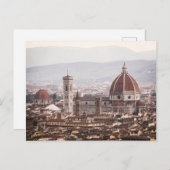 Florence Overlook Postcard Postkarte (Vorne/Hinten)