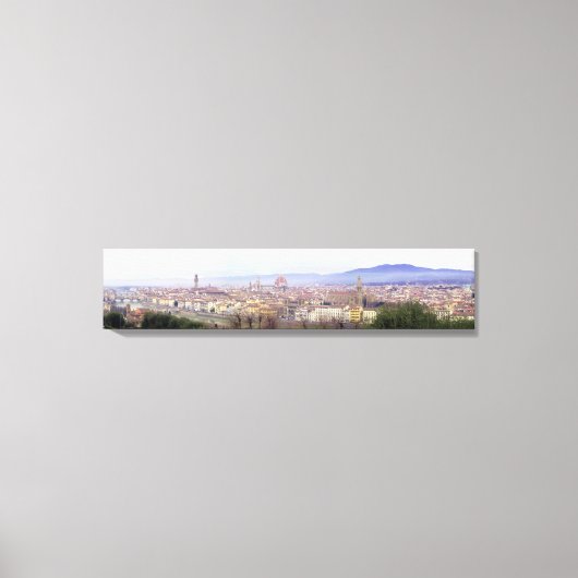 Florence Panoramic Wrapped Canvas Leinwanddruck (Vorderseite)