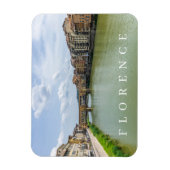 Florence Ponte Vecchio Aussicht Kühlschrankmagnet Magnet (Vertikal)