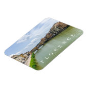 Florence Ponte Vecchio Aussicht Kühlschrankmagnet Magnet (Linke Seite)