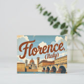 Florence Postcard Beauty Postkarte (Stehend Vorderseite)