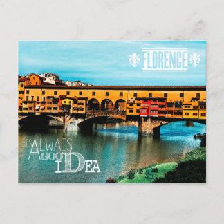 Florence Postcard - Cartolina Firenze Postkarte