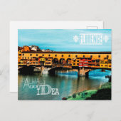 Florence Postcard - Cartolina Firenze Postkarte (Vorne/Hinten)