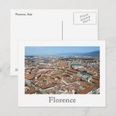 Florence Postcard Postkarte (Vorne/Hinten)