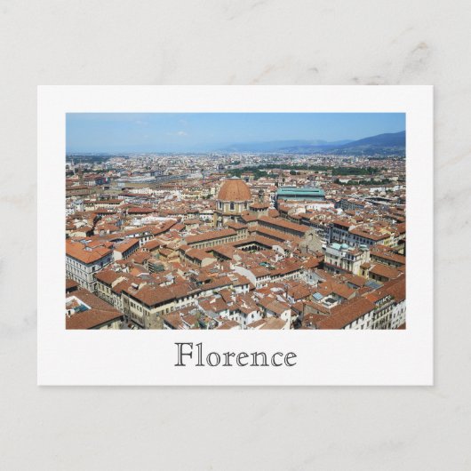 Florence Postcard Postkarte (Vorderseite)