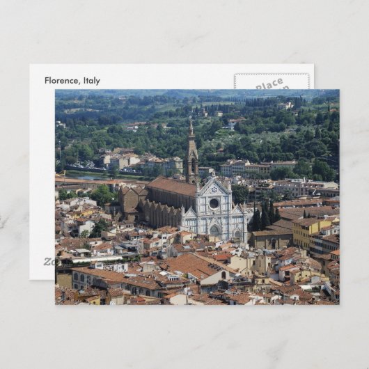 Florence Postcard Postkarte (Vorne/Hinten)
