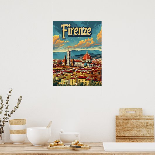 Florence Poster (Küche)