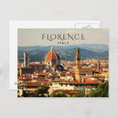 Florence Postkarte (Vorne/Hinten)