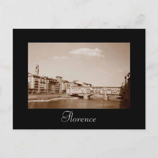 Florence Postkarte (Vorderseite)