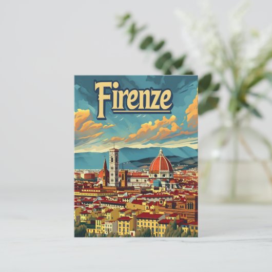 Florence Postkarte (Stehend Vorderseite)