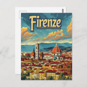 Florence Postkarte (Vorne/Hinten)