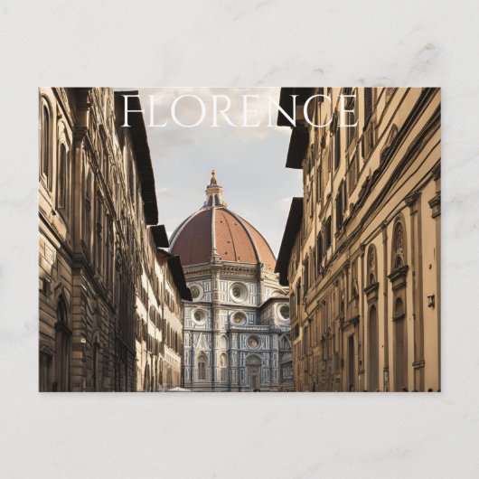 Florence Postkarte (Vorderseite)