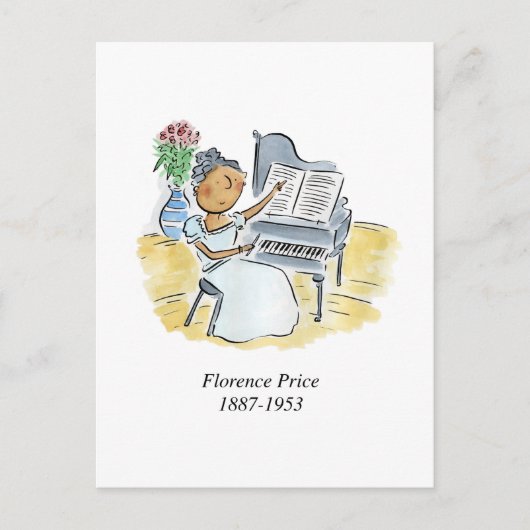 Florence Price Postkarte (Vorderseite)
