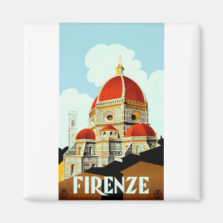 Florence Reiseplakat Magnet