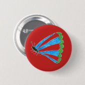 Florence Round Abzeichen Button (Vorne & Hinten)