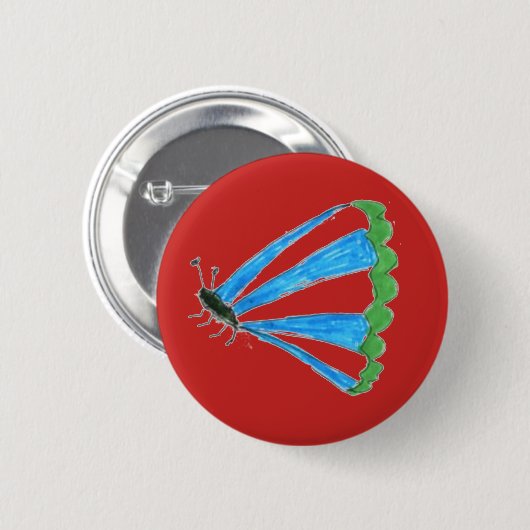 Florence Round Abzeichen Button (Vorne & Hinten)