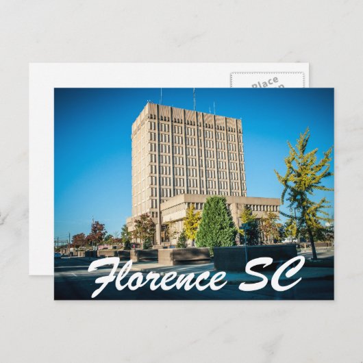 Florence sc postkarte (Vorne/Hinten)