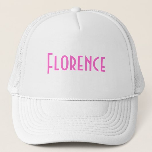 Florence Truckerkappe (Vorderseite)
