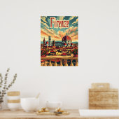 Florence Vintag Poster (Küche)