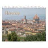 FLORENCE Wall Calendar Kalender (Titelbild)