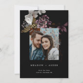 Florence Wedding rettet das Datum Save The Date (Vorderseite)