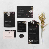 Florence Wedding RSVP Card Karte