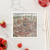 Florencia 1493 Cocktail Party Empfang Servietten (Beispiel)