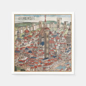 Florencia 1493 Cocktail Party Empfang Servietten (Vorderseite)