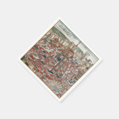 Florencia 1493 Cocktail Party Empfang Servietten (Ecke)