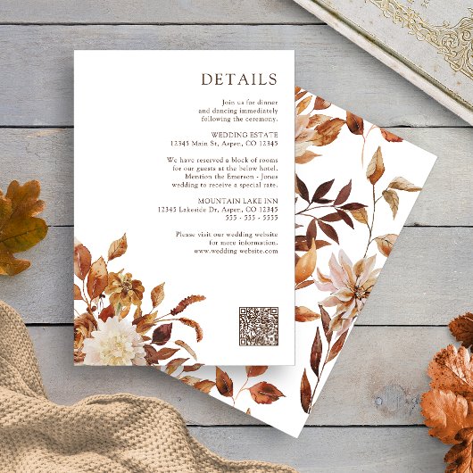 Florendetails Begleitkarte