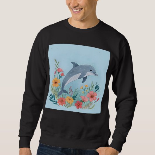 Florener Delfin Sweatshirt (Vorderseite)