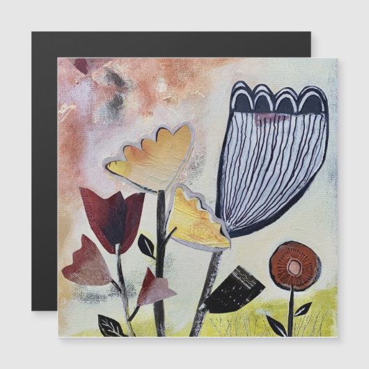 Florenflasche 2 Magnetkarte (Vorne/Hinten)