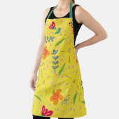 Florennahtlose Muster und Blätter Schürze (InSitu)