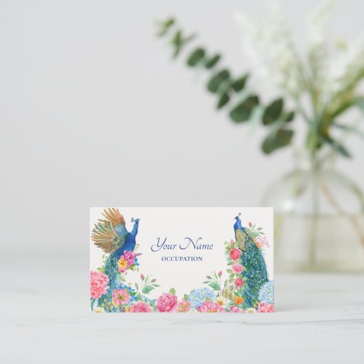 Florenpfeife Visitenkarte (Stehend Vorderseite)