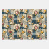 Florenpolster Geschenkpapier Set (Vorderseite 3)