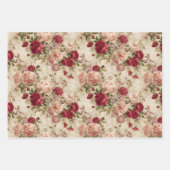 Florenpolster Geschenkpapier Set (Vorderseite 2)