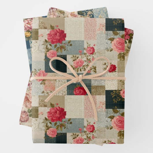 Florenpolster Geschenkpapier Set (Beispiel)