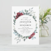 Florenromantik Einladung (Stehend Vorderseite)