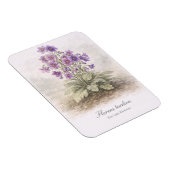 Florens tardiva The Late Bloomer Botanical Magnet (Rechte Seite)