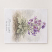 Florens tardiva The Late Bloomer Botanical Puzzle (Horizontal)