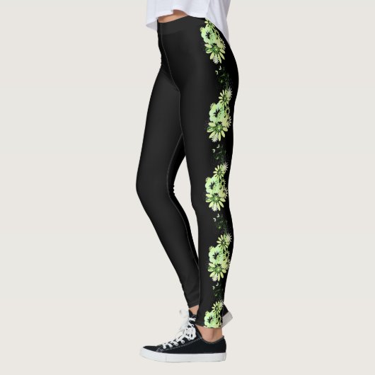 Florenschwarze Leggings (Links)