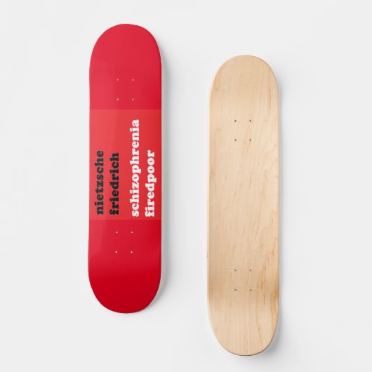 FLORENT SKATEBOARD (Vorderseite)