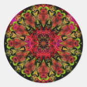 Florentana Runder Aufkleber (Vorderseite)