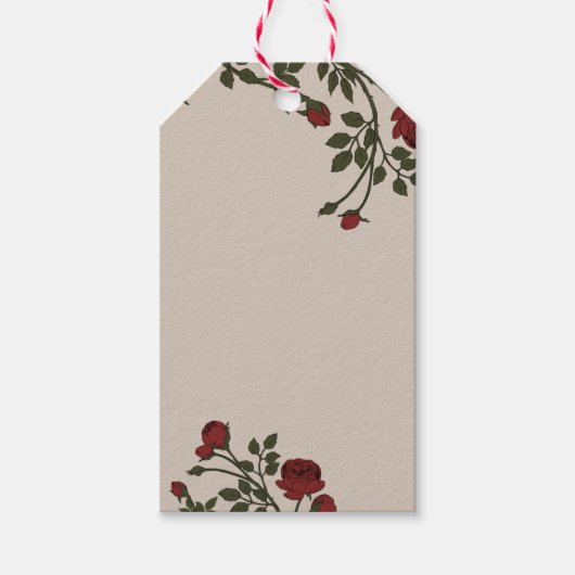 Florentina Rose Geschenkanhänger (Vorderseite)