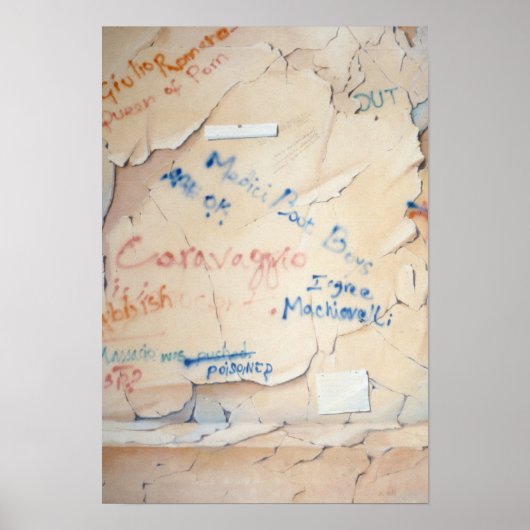 Florentine Graffiti Poster (Vorne)