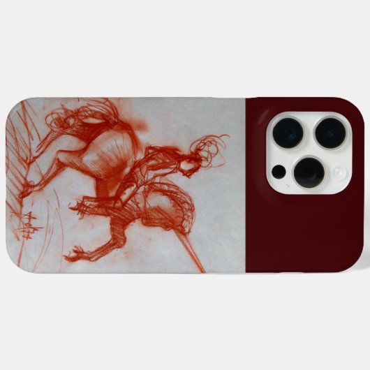 FLORENTINE KNIGHT AUF HORSEBACK Case-Mate iPhone HÜLLE (Rückseite (Horizontal))