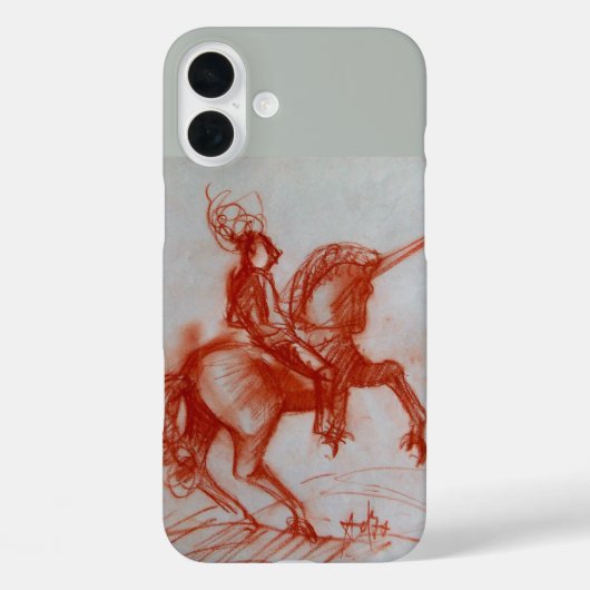 FLORENTINE KNIGHT AUF HORSEBACK Case-Mate iPhone HÜLLE (Rückseite)